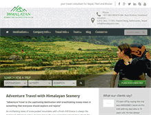 Tablet Screenshot of himalayanst.com